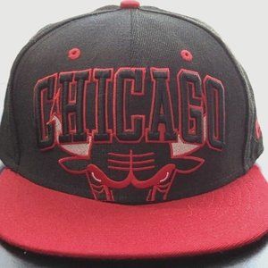 NBA New Era Chicago Bulls Hardwood Classis Fitted Hat / Cap - Mint Condition